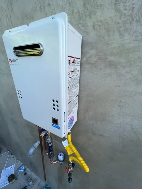 Tankless water heater installation for Reston homes